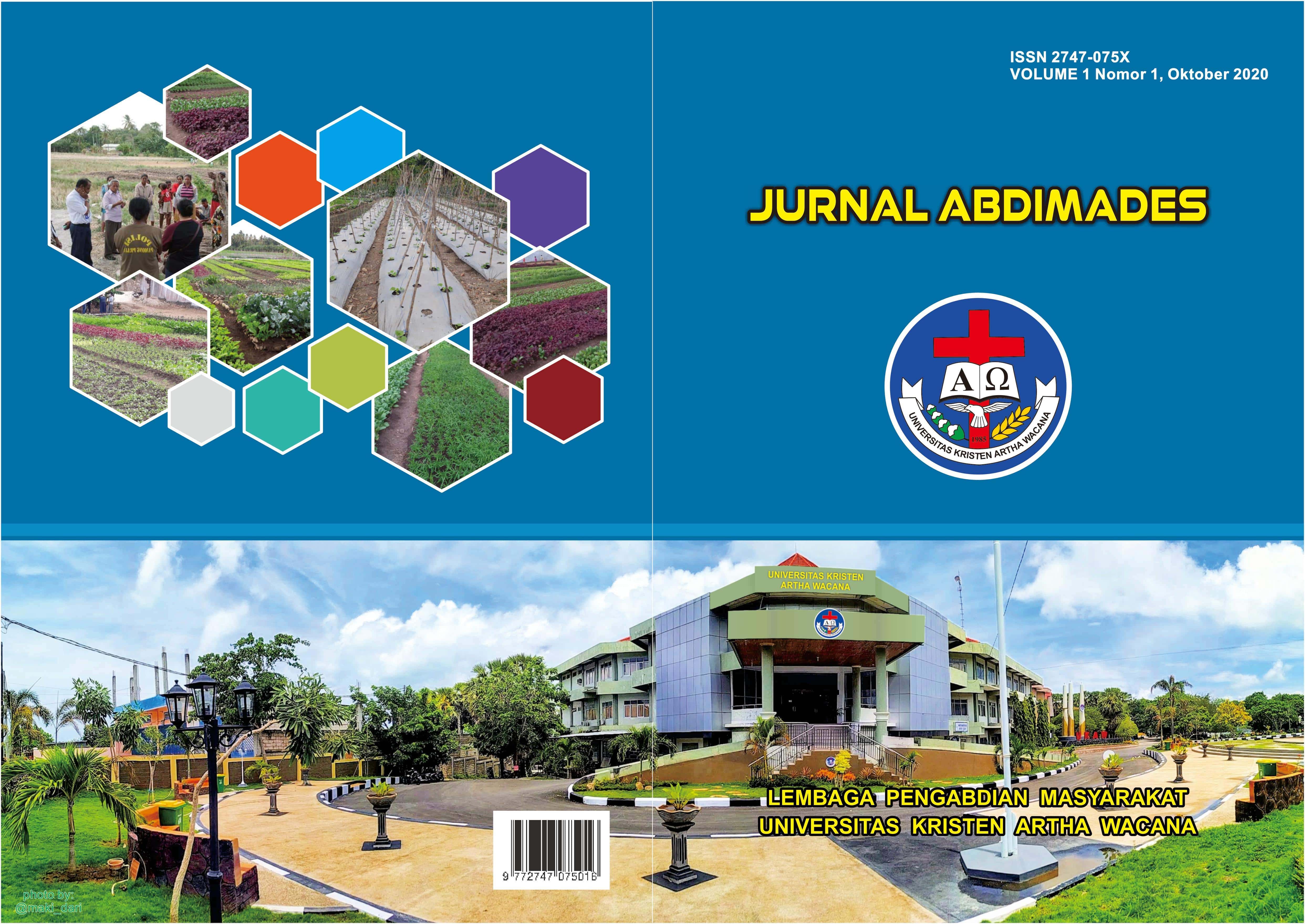 					Lihat Vol 1 No 1 (2020): JURNAL ABDIMADES ISSN 2747-075X
				