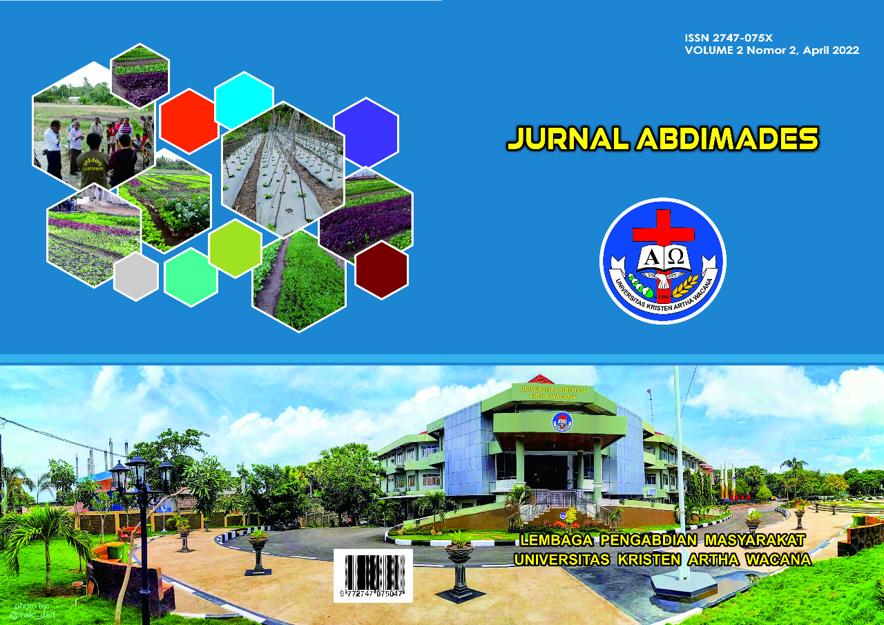 					Lihat Vol 2 No 2 (2022): JURNAL ABDIMADES ISSN 2747-075X
				
